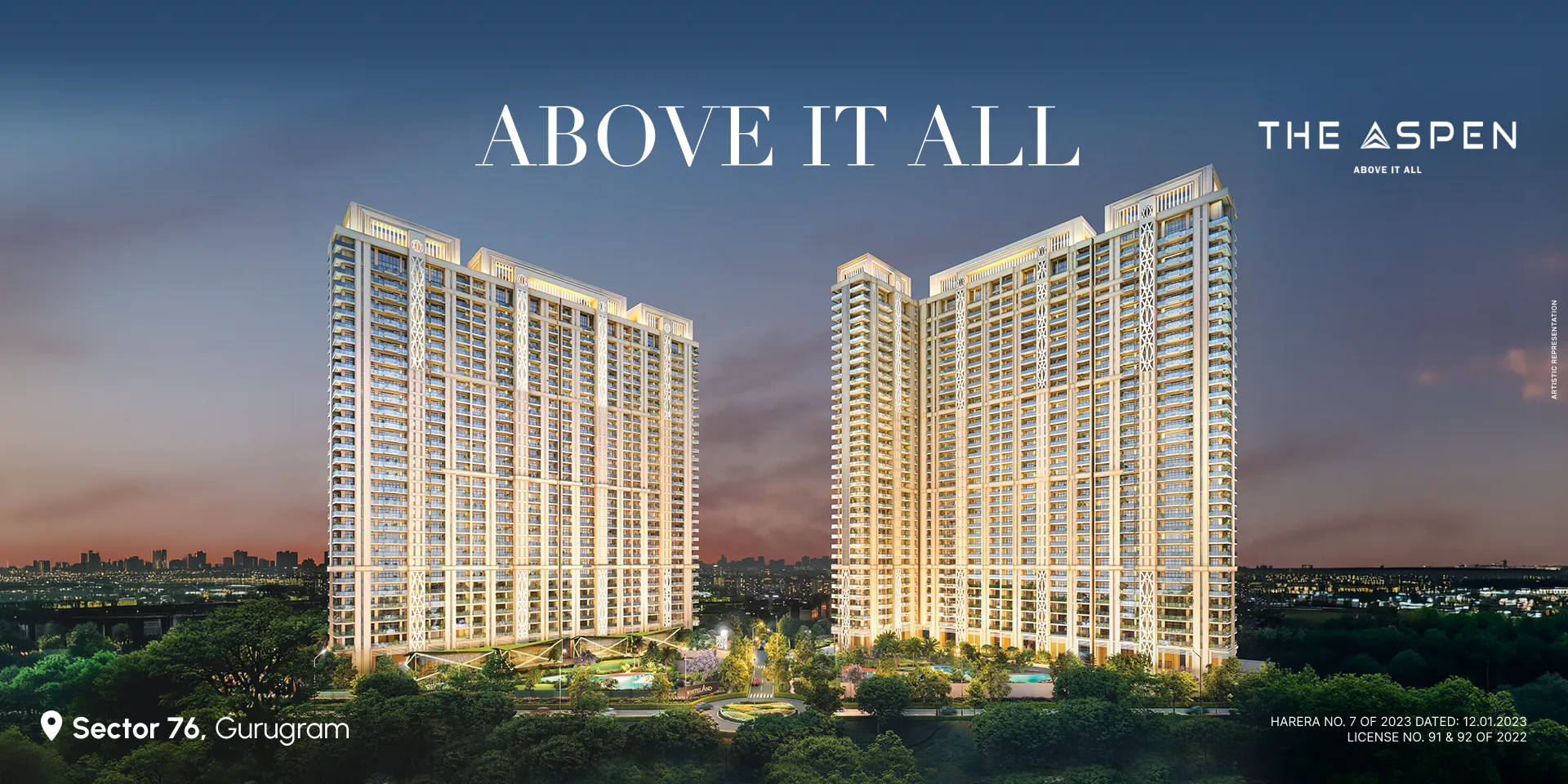 Whiteland The Aspen Luxury Apartments Gurgaon